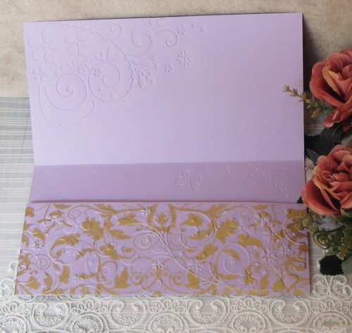 Envelope para Convite de Casamento Metalizado - 180g
