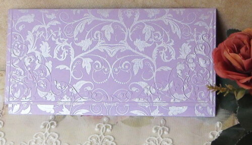 Envelope para Convite de Casamento Metalizado - 180g