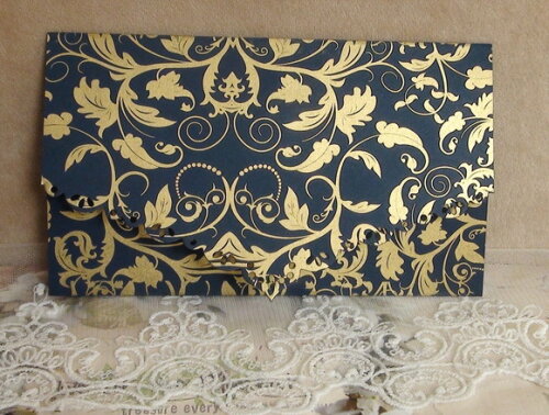 Envelope para Convite de Casamento Metalizado - 180g
