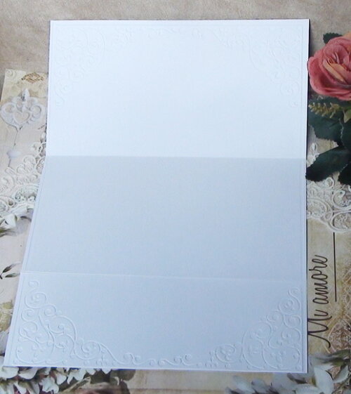 Envelope para Convite de Casamento Metalizado - 180g