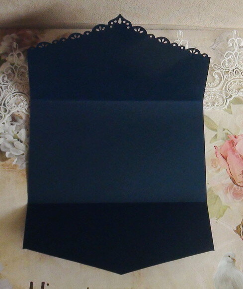 Envelope para Convite de Casamento Metalizado - 180g