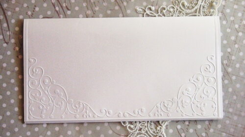 Envelope para Convite de Casamento Metalizado - 180g