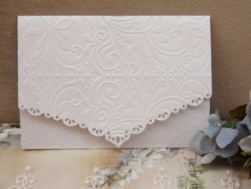 Envelope para Convite de Casamento Metalizado 180g
