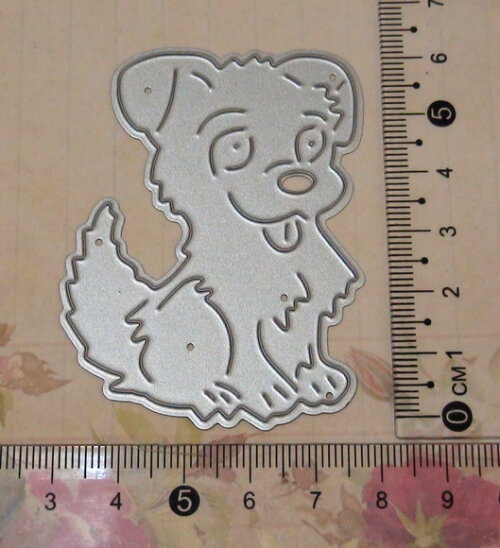 Faca de Corte e Embossing Folders Cachorro - Black Friday