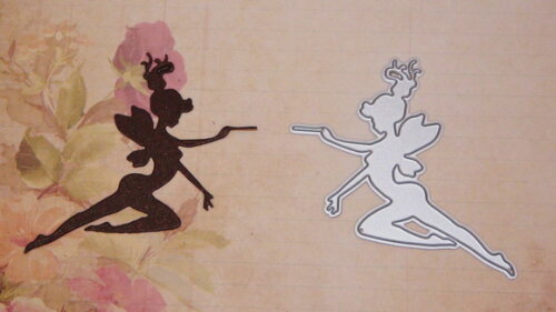 Faca de Corte e Embossing Folders Fada