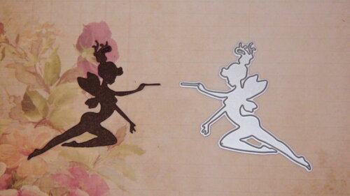 Faca de Corte e Embossing Folders Fada