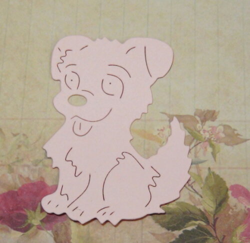 Faca de Corte e Embossing Folders Cachorro - Black Friday
