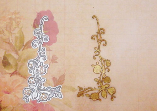 Faca de Corte e Embossing Folders Flor
