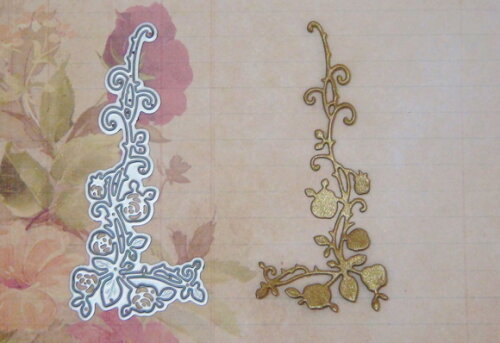 Faca de Corte e Embossing Folders Flor