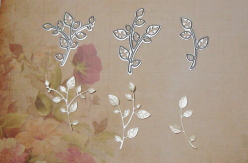 Faca de Corte e Embossing Folders Folhas