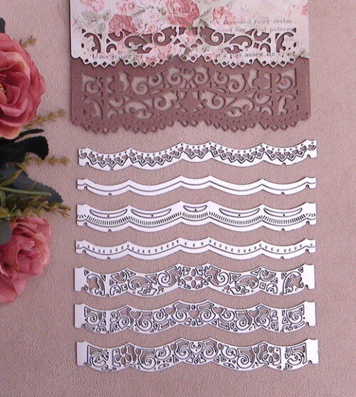 Faca de Corte para Scrapbooking - A2 Scalloped Borders Three