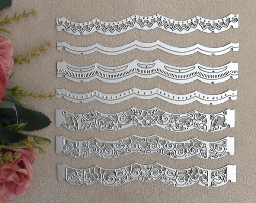Faca de Corte para Scrapbooking - A2 Scalloped Borders Three