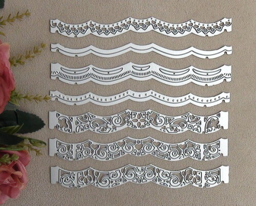 Faca de Corte para Scrapbooking - A2 Scalloped Borders Three