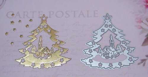 Faca de Corte para Scrapbooking - Árvore de Natal