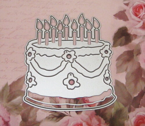 Faca de Corte para Scrapbooking - Bolo - Black Friday