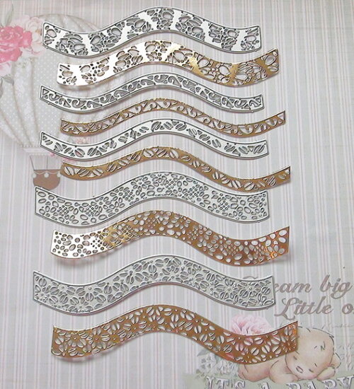 Faca de Corte para Scrapbooking - Bordas - 05 un