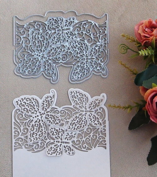 Faca de Corte para Scrapbooking - Bordas Borboleta