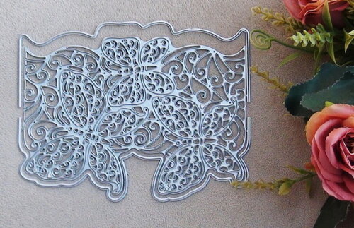 Faca de Corte para Scrapbooking - Bordas Borboleta