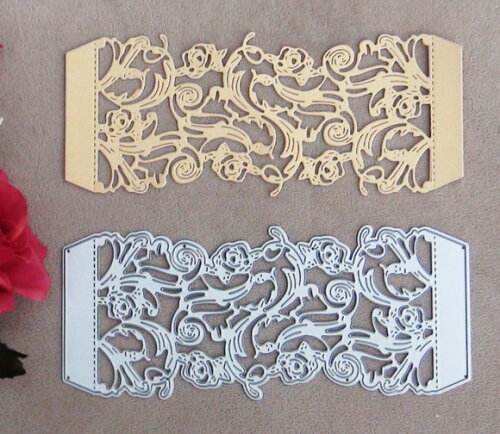 Faca de Corte para Scrapbooking - Bordas Flor