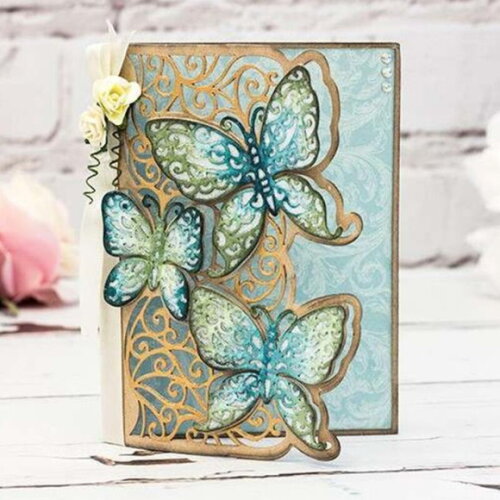 Faca de Corte para Scrapbooking - Bordas Borboleta