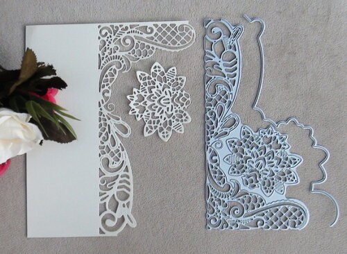 Faca de Corte para Scrapbooking - Bordas Flor