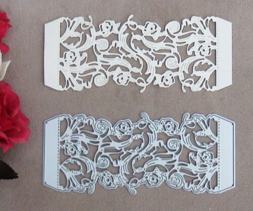 Faca de Corte para Scrapbooking - Bordas Flor