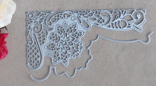 Faca de Corte para Scrapbooking - Bordas Flor