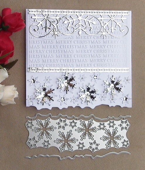 Faca de Corte para Scrapbooking - Bordas Natal