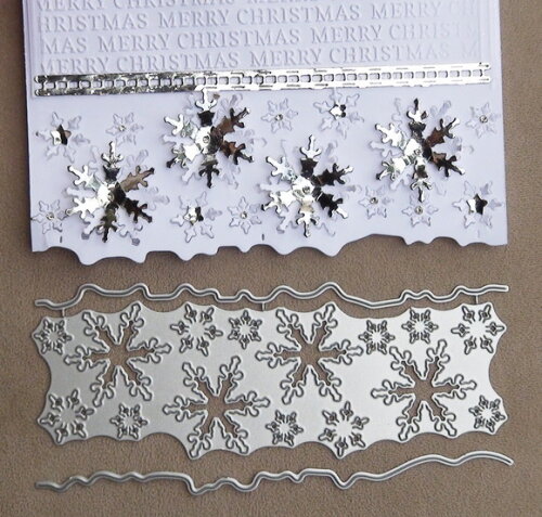 Faca de Corte para Scrapbooking - Bordas Natal