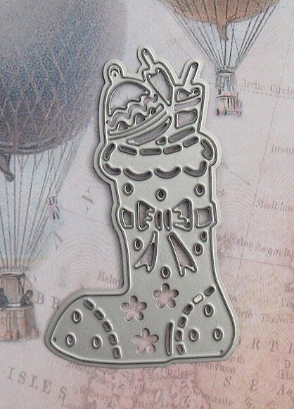 Faca de Corte para Scrapbooking - Bota Natal