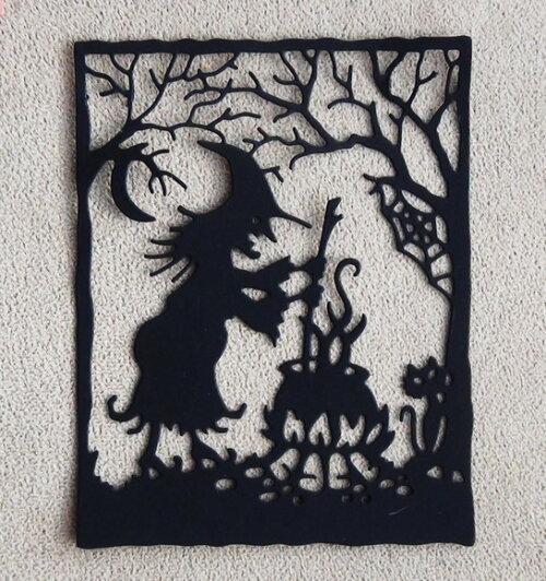 Faca de Corte para Scrapbooking - Bruxa