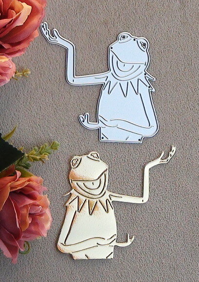 Faca de Corte para Scrapbooking - Caco o Sapo