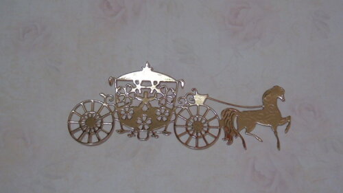 Faca de Corte para Scrapbooking - Carruagem