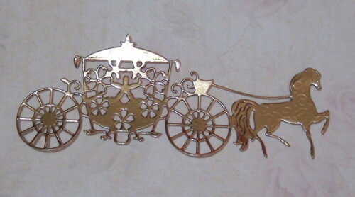 Faca de Corte para Scrapbooking - Carruagem