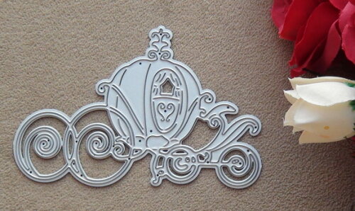 Faca de Corte para Scrapbooking - Carruagem Cinderela