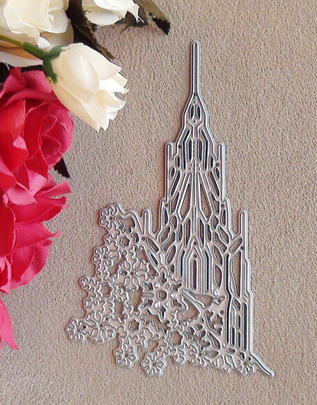 Faca de Corte para Scrapbooking - Castelo Fronzen