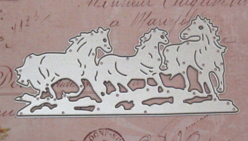 Faca de Corte para Scrapbooking - Cavalos