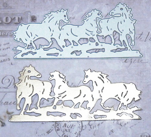 Faca de Corte para Scrapbooking - Cavalos