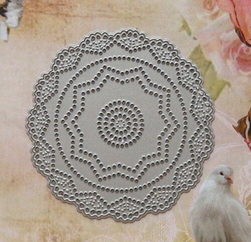 Faca de Corte para Scrapbooking - Circulo Rendado