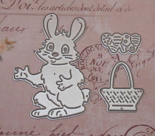 Faca de Corte para Scrapbooking - Coelho da Páscoa