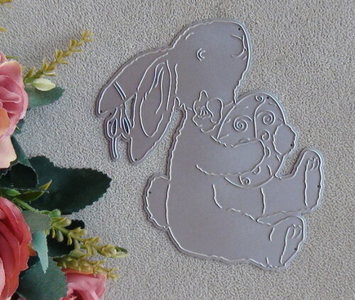 Faca de Corte para Scrapbooking - Coelho da Páscoa