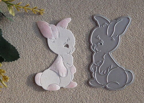 Faca de Corte para Scrapbooking - Coelho da Páscoa