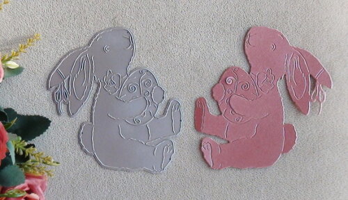 Faca de Corte para Scrapbooking - Coelho da Páscoa