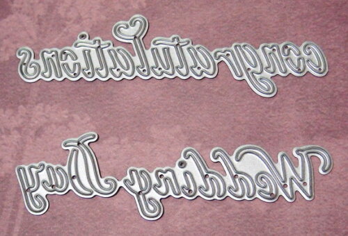 Faca de Corte para Scrapbooking - Convite
