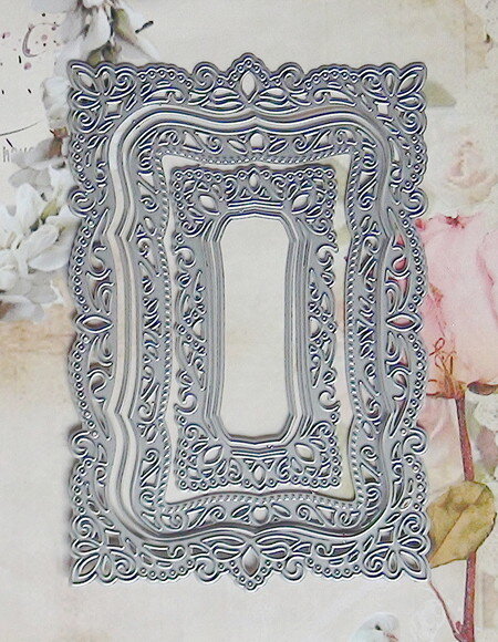 Faca de Corte para Scrapbooking - Convite Bordas