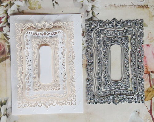 Faca de Corte para Scrapbooking - Convite Bordas
