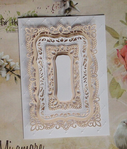 Faca de Corte para Scrapbooking - Convite Bordas