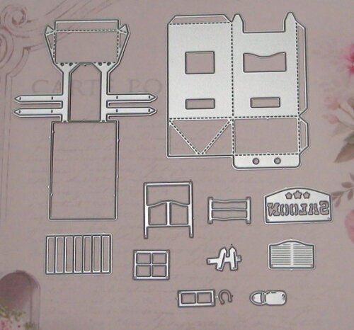 Faca de Corte para Scrapbooking - Convite Casa