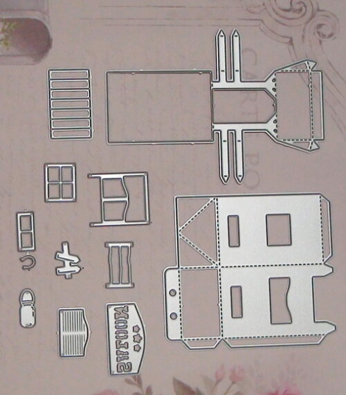 Faca de Corte para Scrapbooking - Convite Casa
