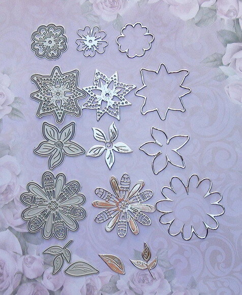 Faca de Corte para Scrapbooking - Convite Flor